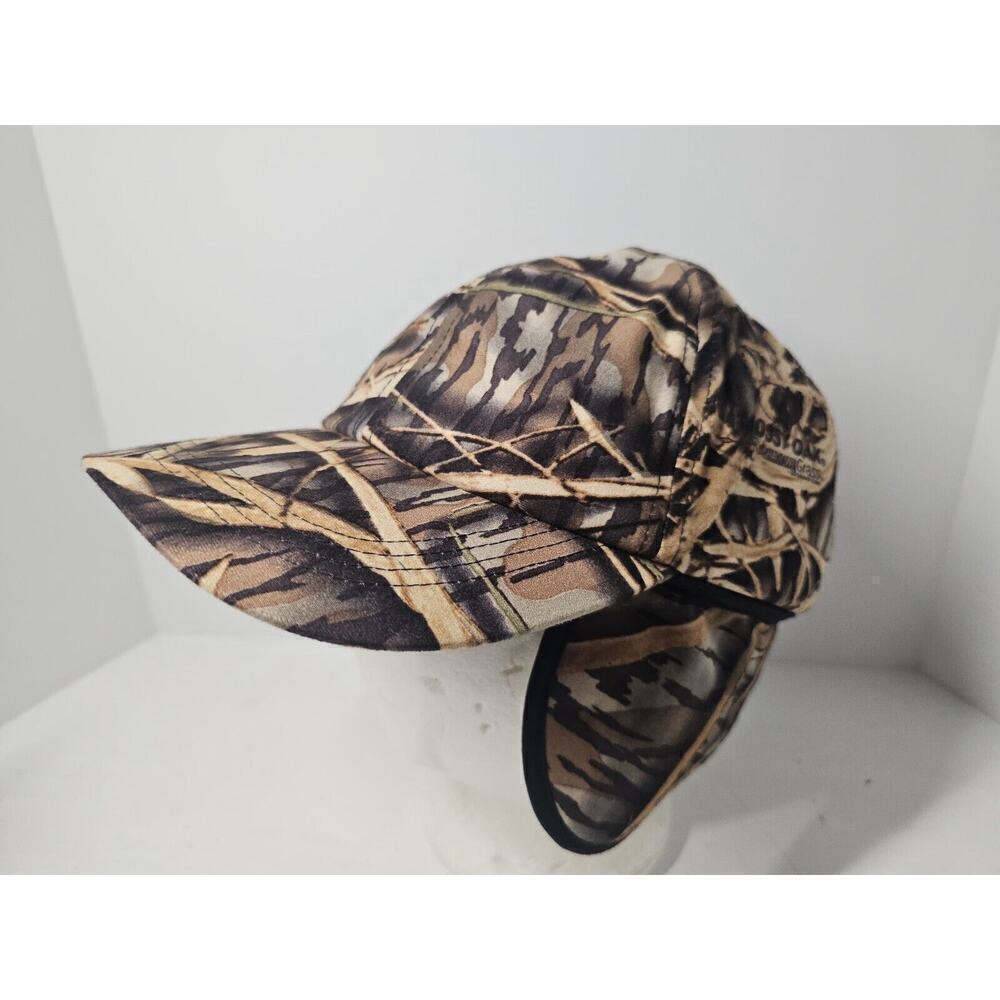 Mossy Oak Shadow Grass Drand Camo Trapper Hat Ear Flap Cap Large XL Sherpa
